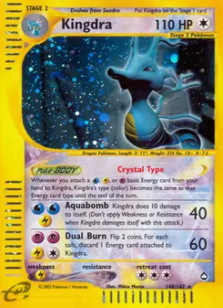 Kingdra #148, Standard