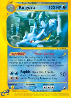Kingdra #19, Reverse Foil