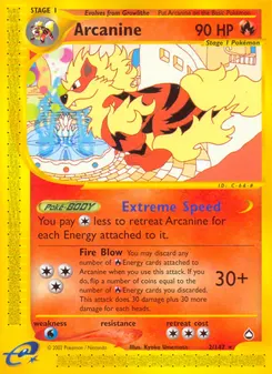 Arcanine #2, Reverse Foil