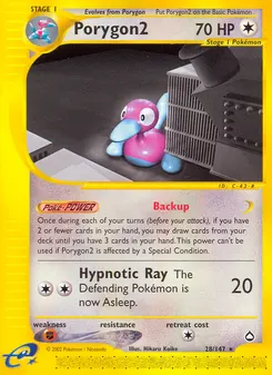 Porygon2 #28, Reverse Foil