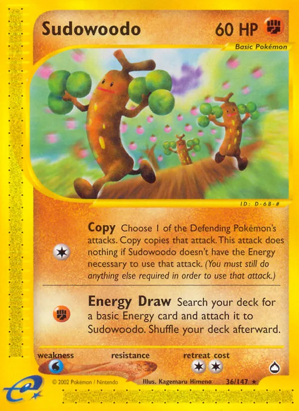 Sudowoodo #36, Aquapolis