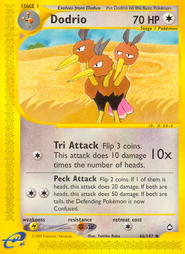 Dodrio #46, Aquapolis