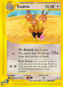 Dodrio #46, Reverse Foil