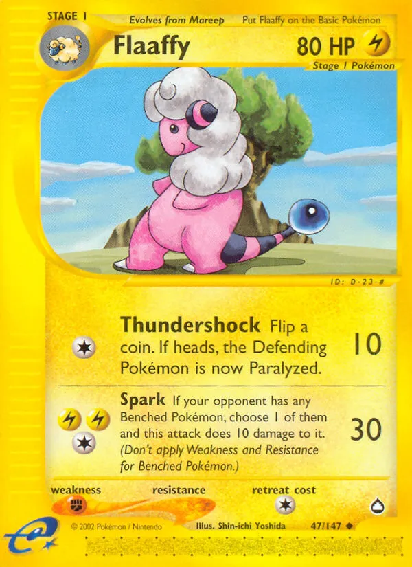 Flaaffy #47, Aquapolis Reverse Foil