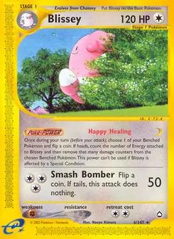 Blissey #6, Reverse Foil