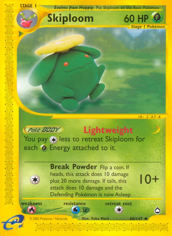 Skiploom #60, Aquapolis Reverse Foil