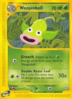 Weepinbell #65, Reverse Foil