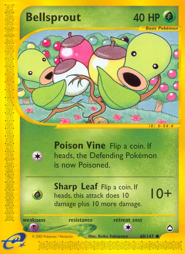 Bellsprout #68, Aquapolis