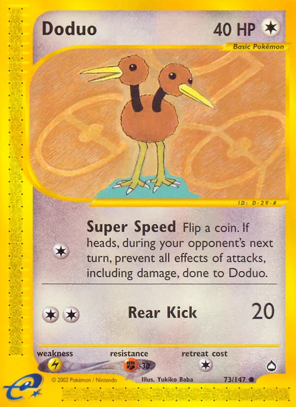 Doduo #73, Aquapolis