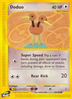 Doduo #73, Reverse Foil
