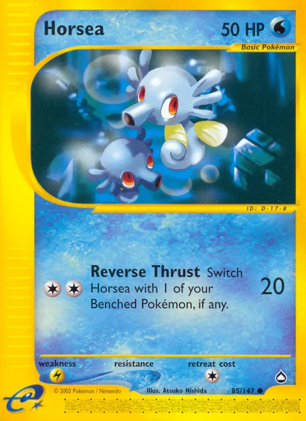 Horsea #85, Aquapolis