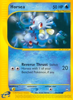 Horsea #85, Reverse Foil
