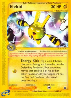 Elekid #9, Reverse Foil