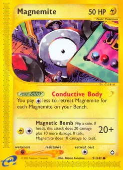 Magnemite #91, Reverse Foil