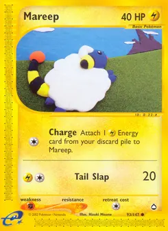 Mareep #93, Reverse Foil