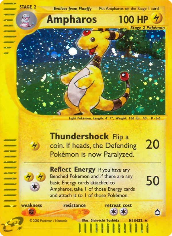 Ampharos #H1, Aquapolis