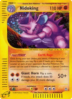 Nidoking #H18, Standard