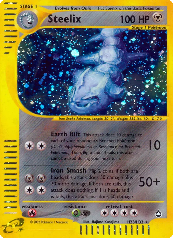 Steelix #H23, Aquapolis