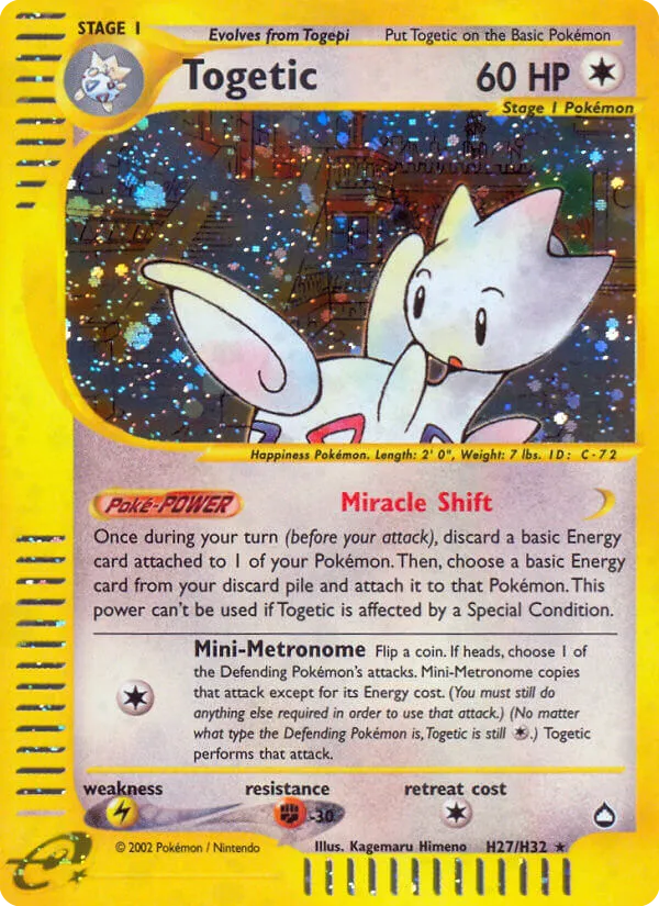 Togetic #H27, Aquapolis