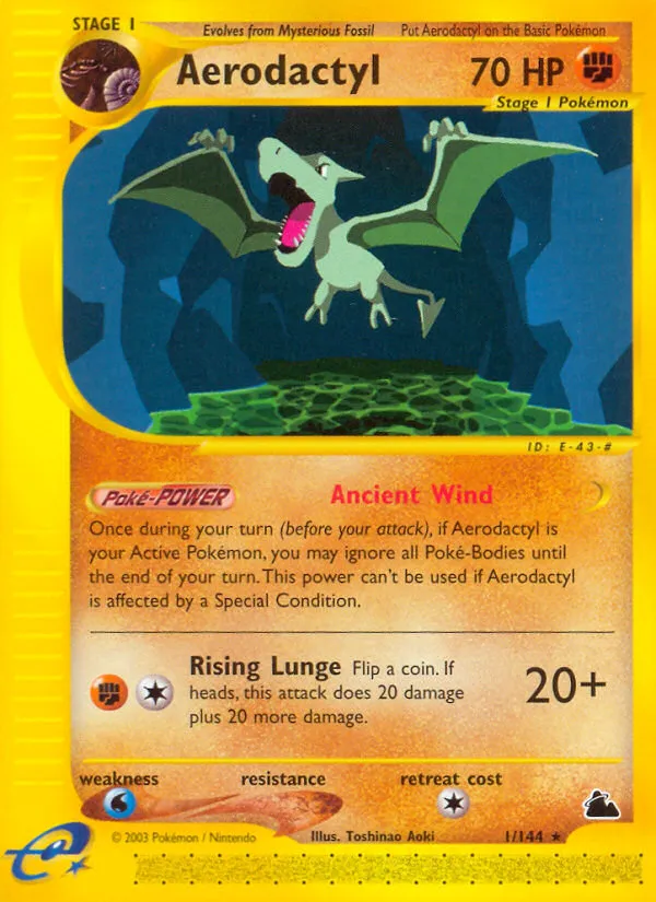 Aerodactyl #1, Skyridge