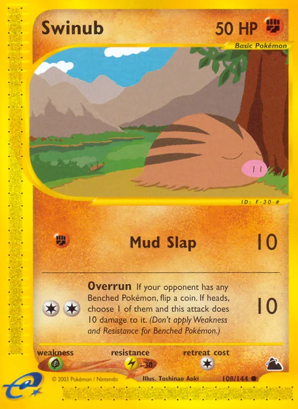 Swinub #108, Skyridge
