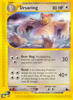 Ursaring #110, Reverse Foil