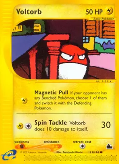 Voltorb #113, Reverse Foil