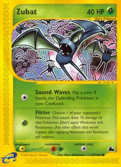 Zubat #117, Reverse Foil