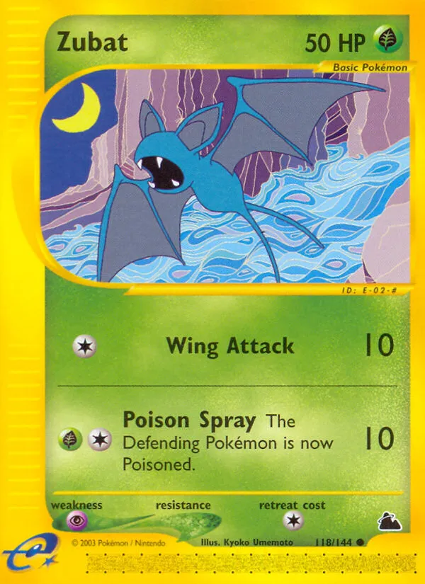 Zubat #118, Skyridge
