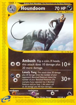 Houndoom #12, Reverse Foil