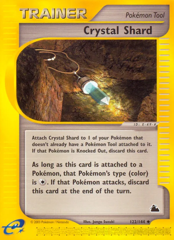 Crystal Shard #122, Skyridge Reverse Foil