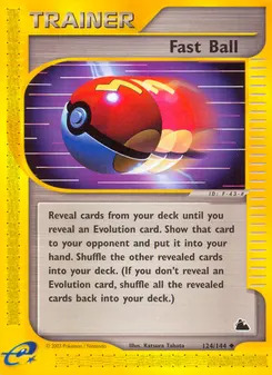 Fast Ball #124, Reverse Foil
