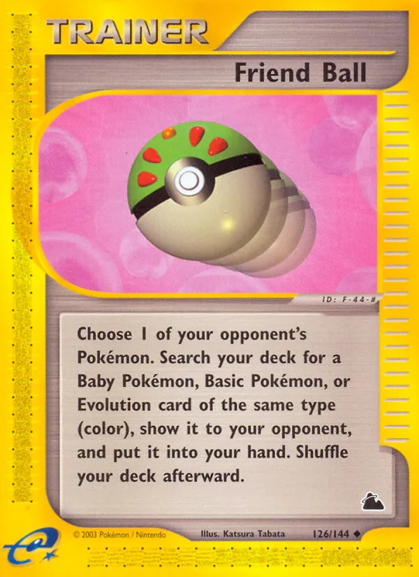 Friend Ball #126, Skyridge Reverse Foil