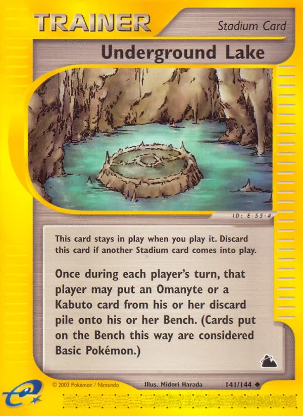 Underground Lake #141, Skyridge Reverse Foil