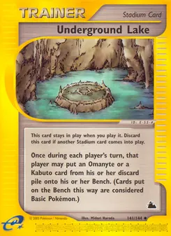 Underground Lake #141, Reverse Foil