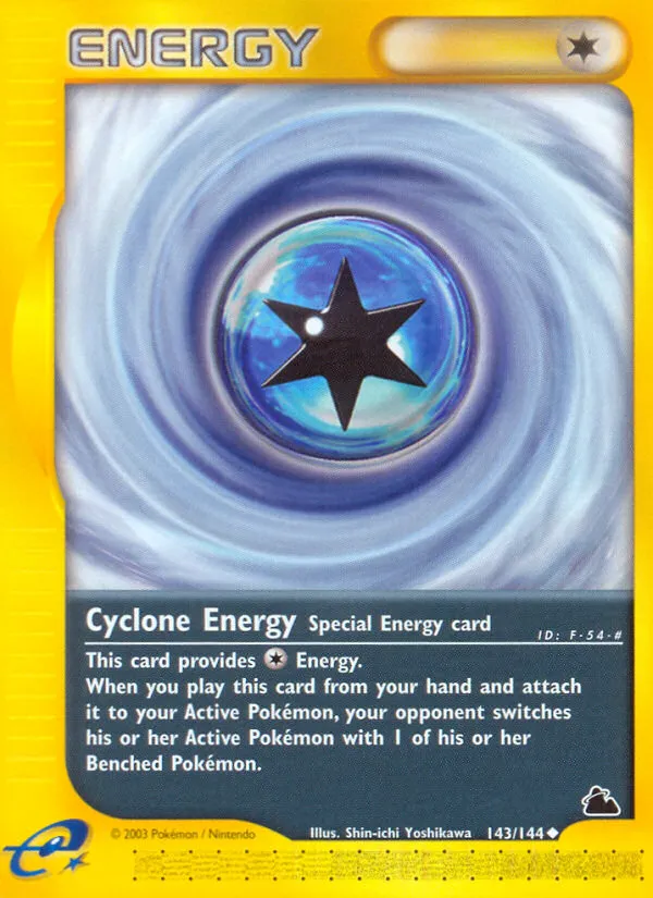 Cyclone Energy #143, Skyridge Reverse Foil