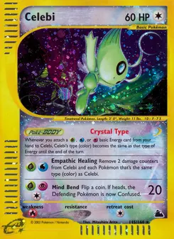 Celebi #145, Reverse Foil