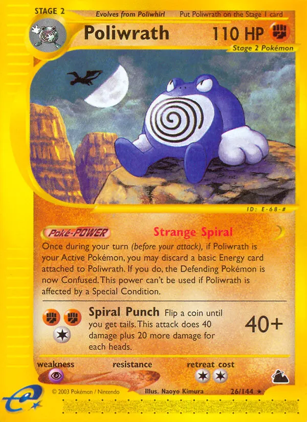 Poliwrath #26, Skyridge