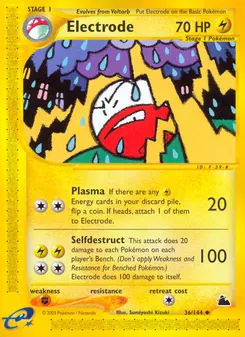 Electrode #36, Reverse Foil