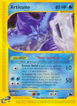 Articuno #4, Reverse Foil