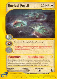 Buried Fossil #47, Reverse Foil