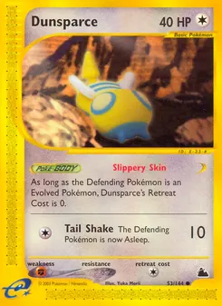 Dunsparce #53, Reverse Foil