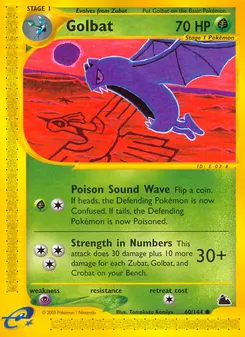 Golbat #60, Reverse Foil