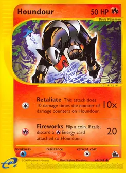 Houndour #66, Reverse Foil