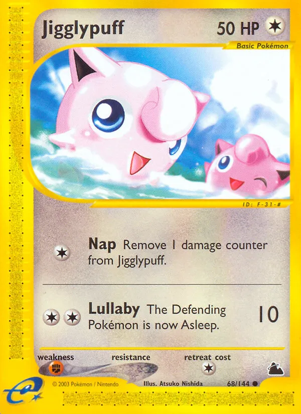 Jigglypuff #68, Skyridge