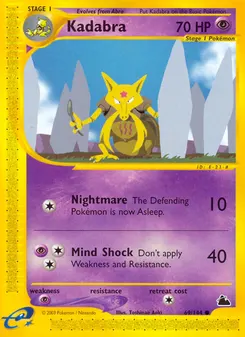 Kadabra #69, Reverse Foil