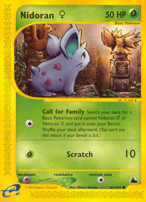 Nidoran ♀ #81, Skyridge