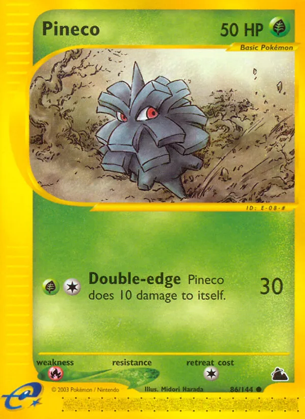 Pineco #86, Skyridge