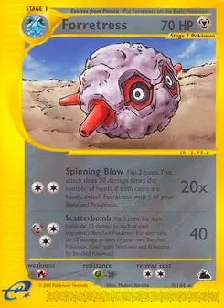 Forretress #9, Reverse Foil