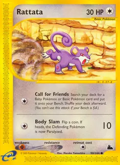 Rattata #90, Reverse Foil